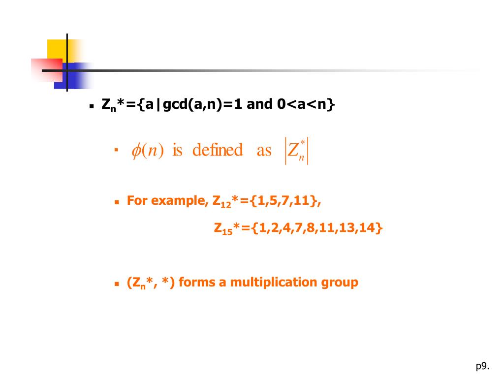 PPT The RSA Cryptosystem and Factoring Integers PowerPoint