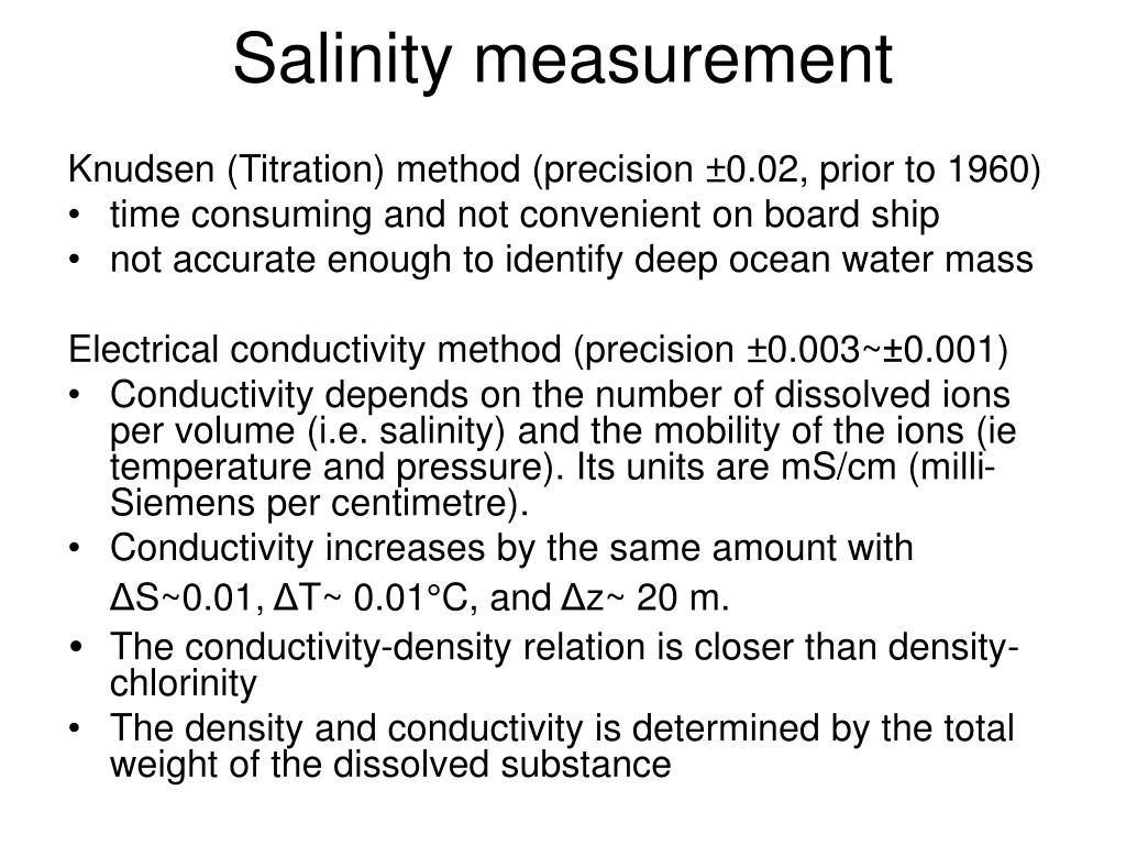 PPT Salinity PowerPoint Presentation, free download ID5607386