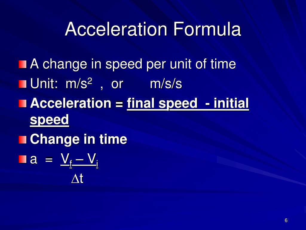 PPT Calculate Speed, Momentum, Acceleration, Work, and Power