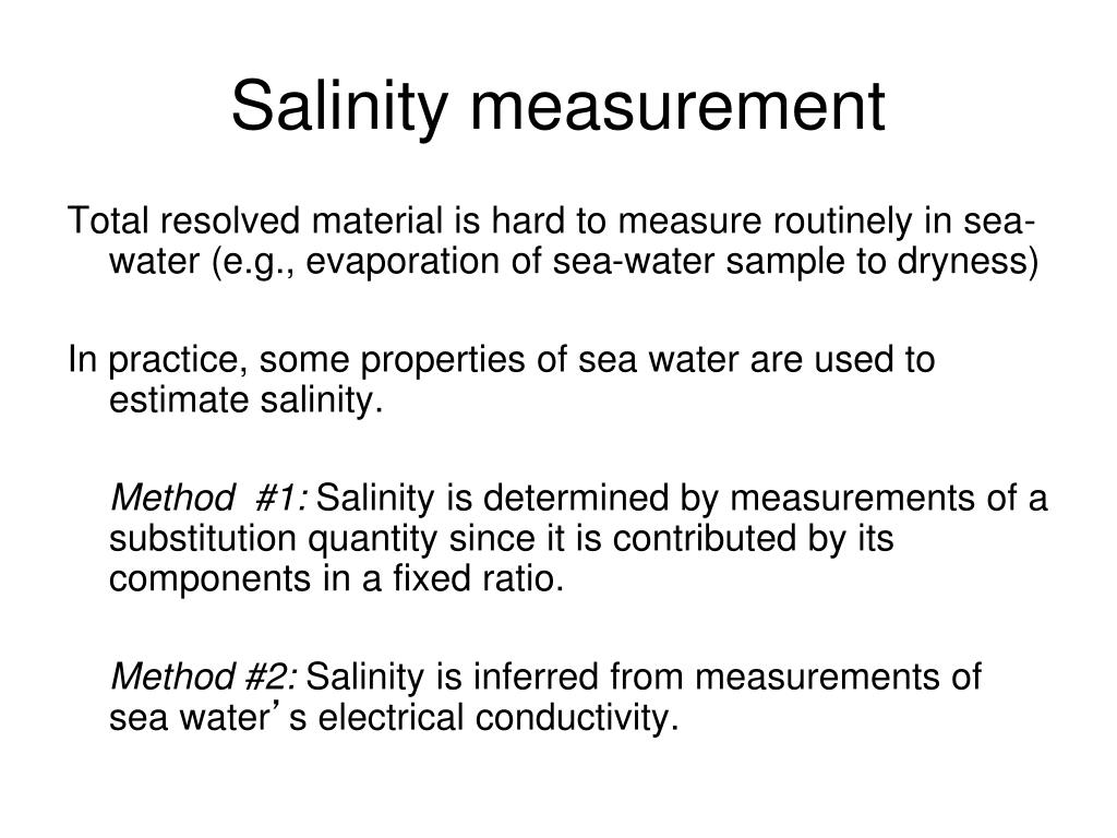 PPT Salinity PowerPoint Presentation, free download ID5607561