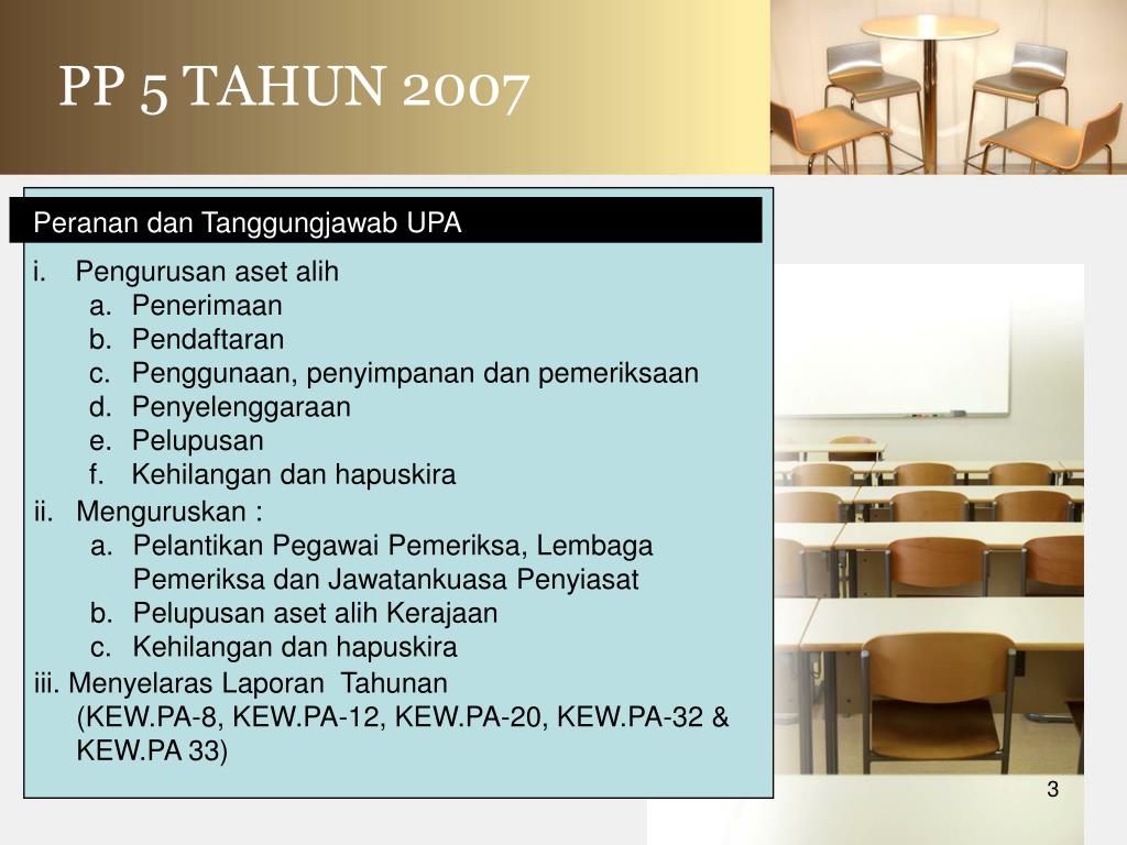 tatacara pengurusan aset alih kerajaan terkini