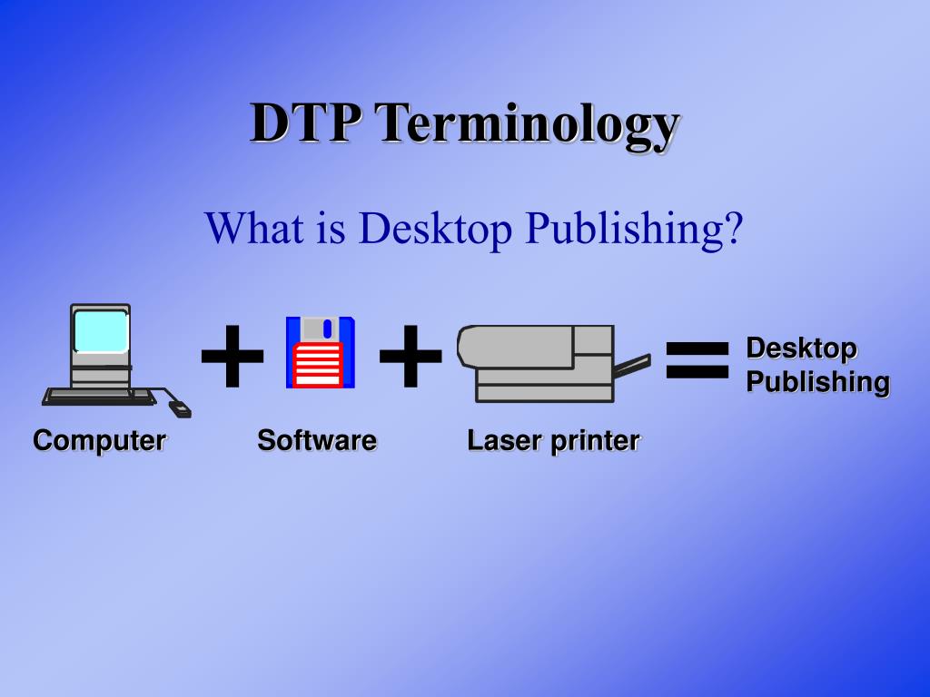 PPT Desktop Publishing Basics PowerPoint Presentation, free download