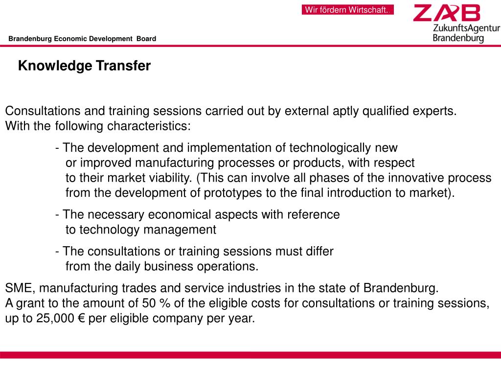 PPT Brandenburg Economic Development Board PowerPoint Presentation