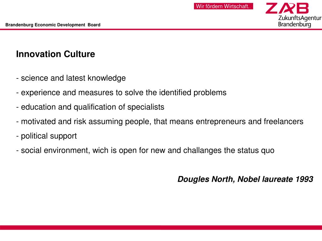 PPT Brandenburg Economic Development Board PowerPoint Presentation