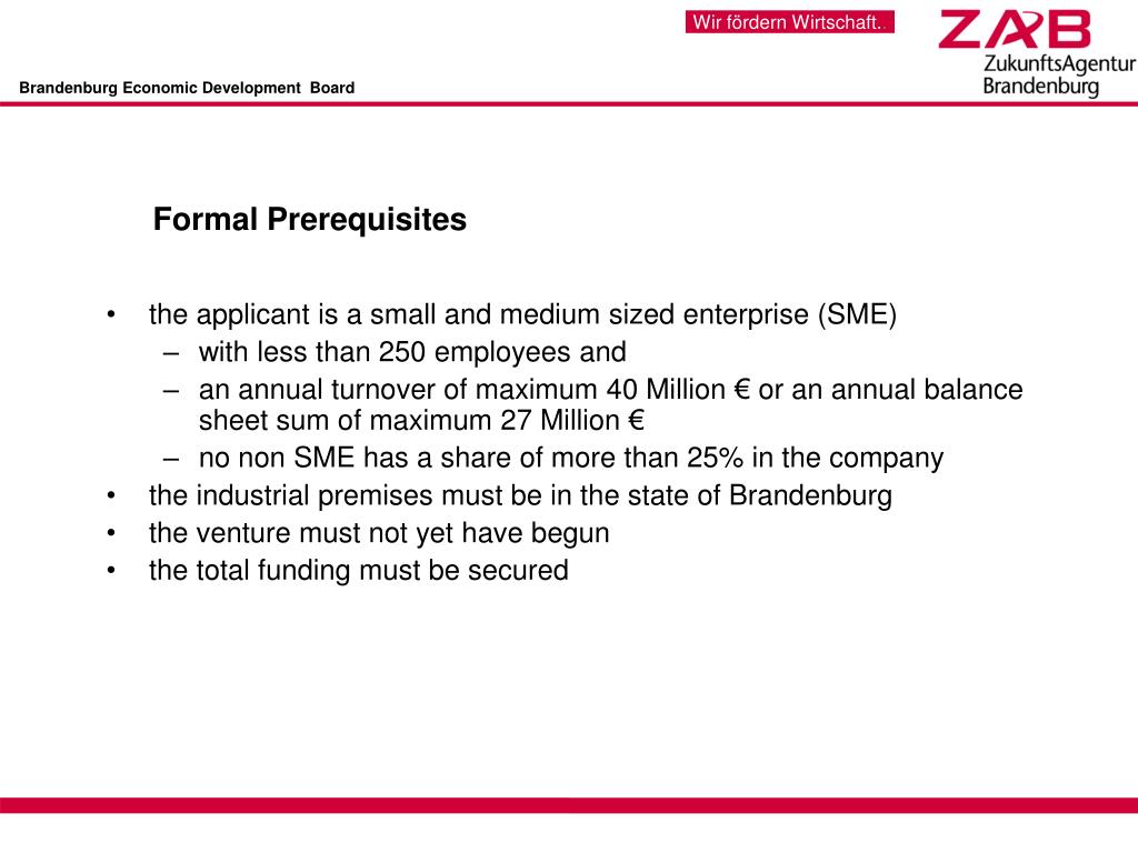 PPT Brandenburg Economic Development Board PowerPoint Presentation