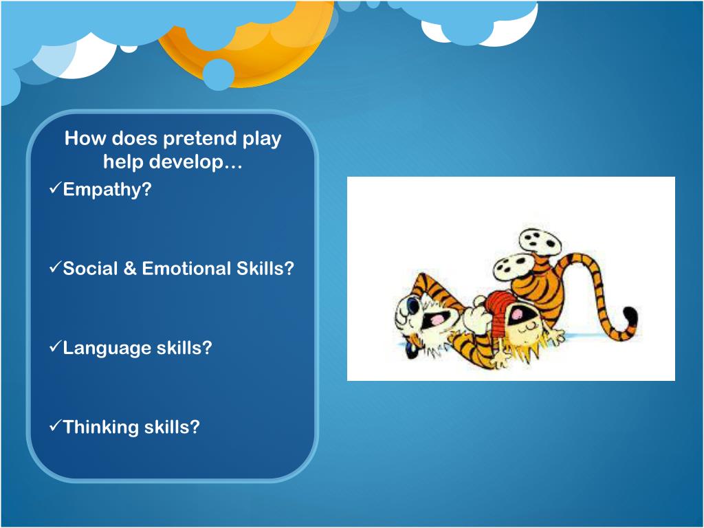 The Need for Pretend Play in Child Development