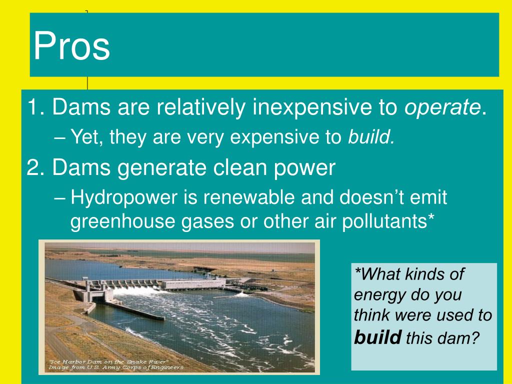 PPT Aim What are the pros and cons of hydropower? PowerPoint