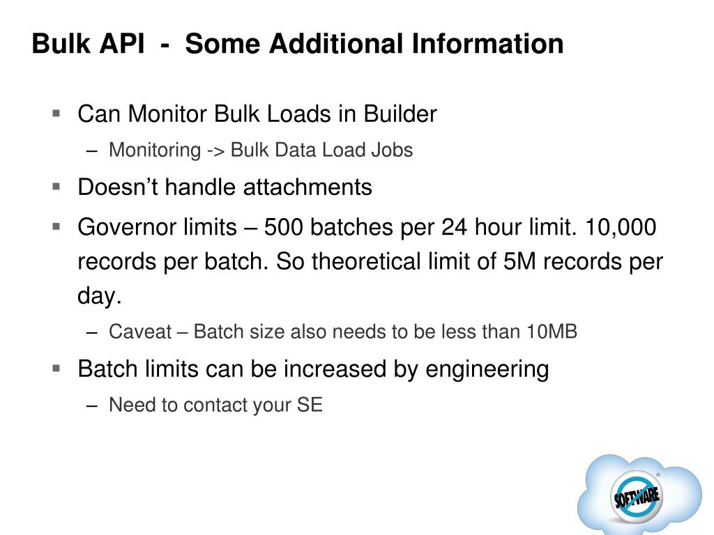 PPT Bulk Data API PowerPoint Presentation, free download ID5613930