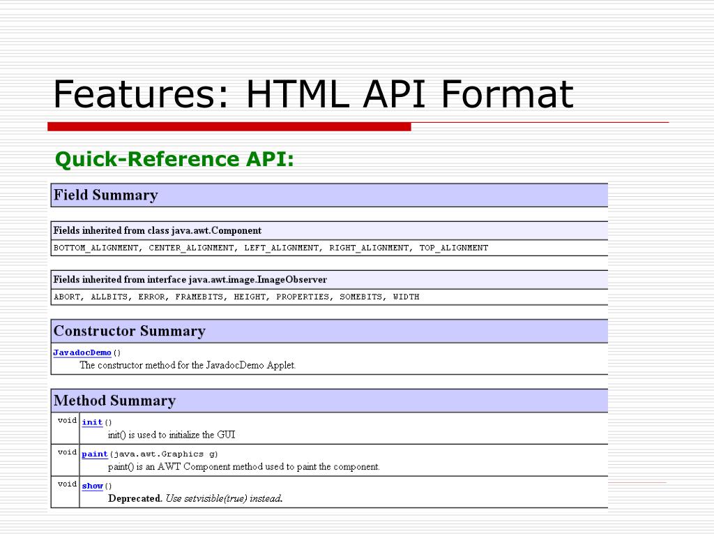 PPT The Basics of Javadoc PowerPoint Presentation, free download ID