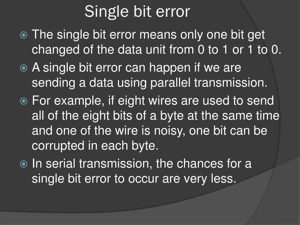 PPT Error Detection & Correction PowerPoint Presentation, free