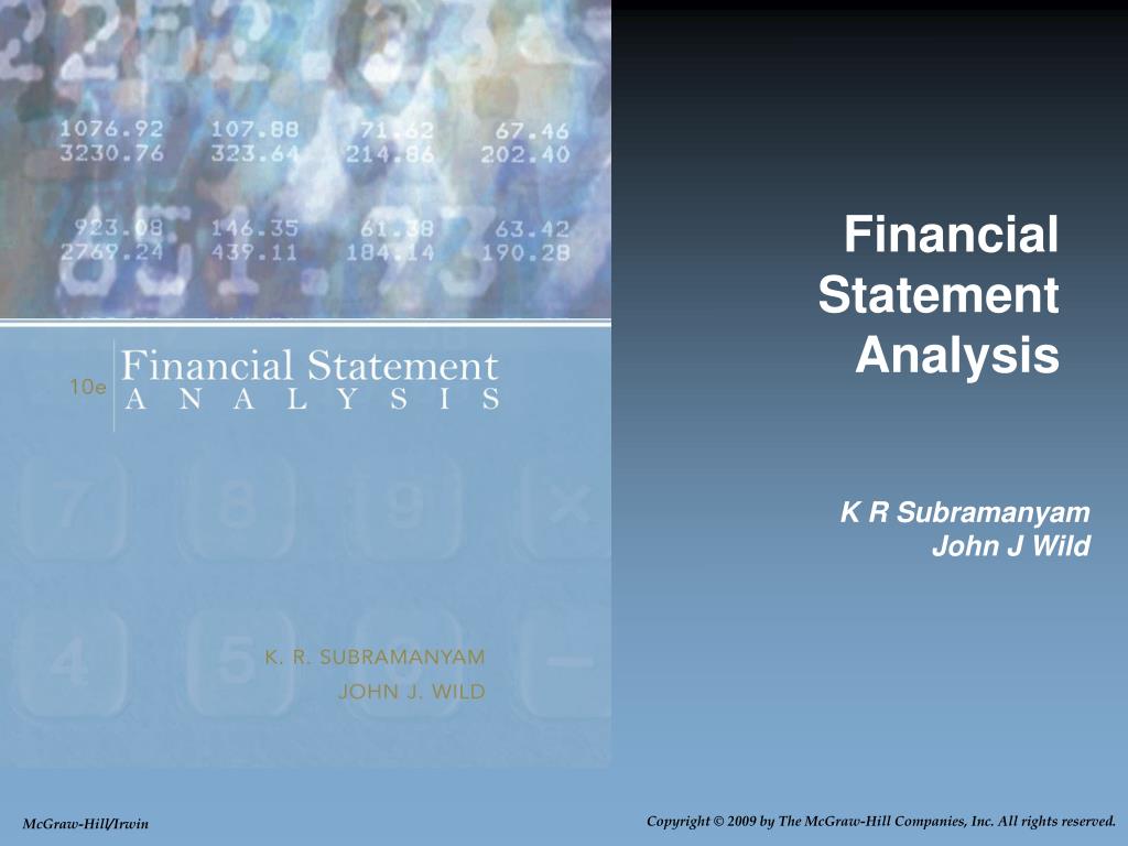 PPT Financial Statement Analysis PowerPoint Presentation, free