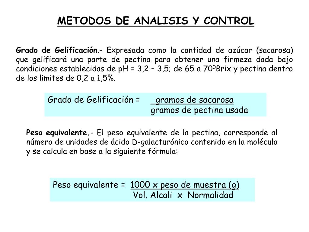 PPT Tecnologia de CMC, gomas alimenticias y pectinas PowerPoint