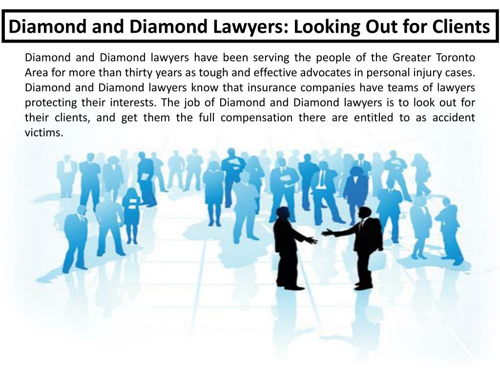 PPT Diamond and Diamond Lawyers AwardWinning Firm PowerPoint