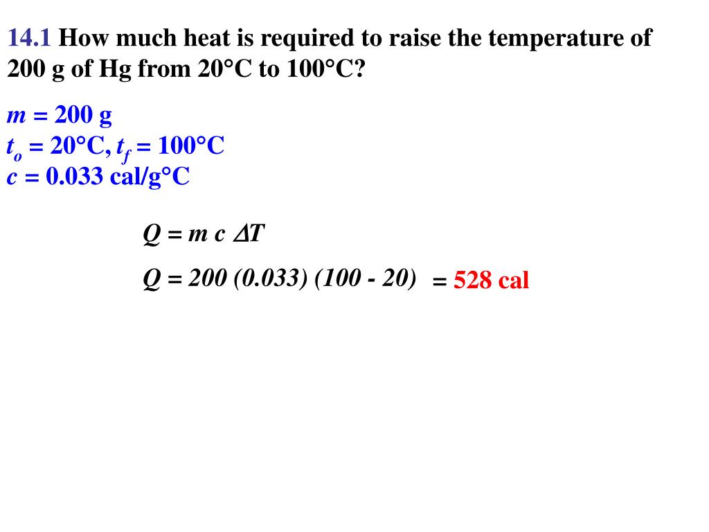 PPT THE QUANTITY OF HEAT The thermal energy lost or gained by objects