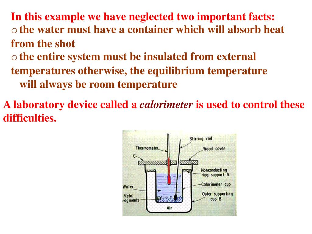 PPT THE QUANTITY OF HEAT The thermal energy lost or gained by objects