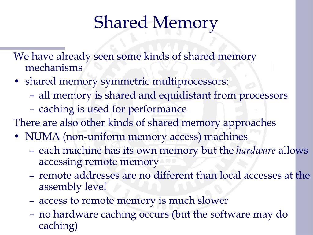 PPT Distributed Shared Memory PowerPoint Presentation, free download