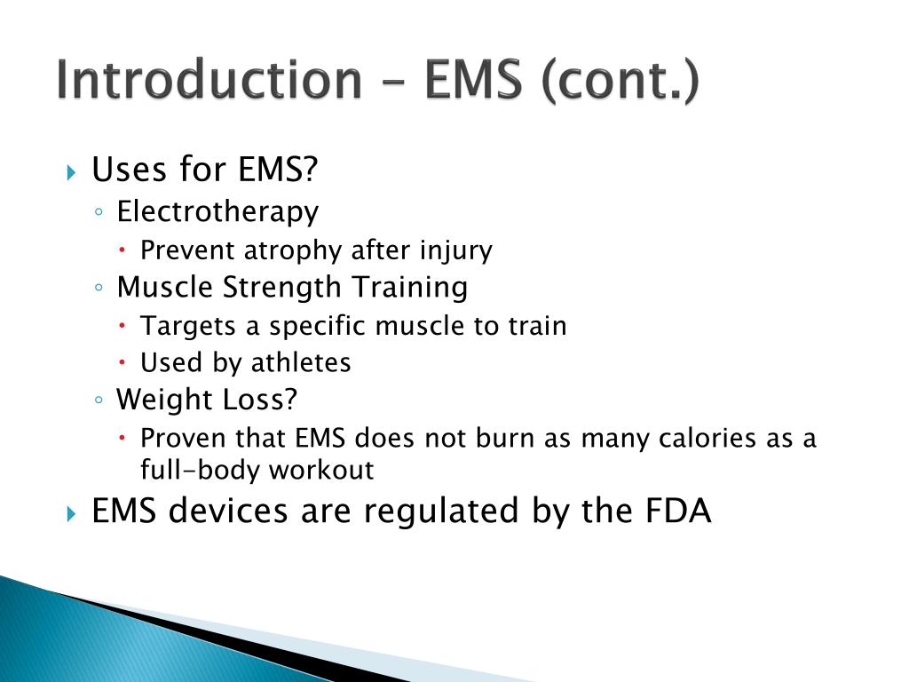 PPT Electrical Muscle Stimulation and Chronic Heart Failure