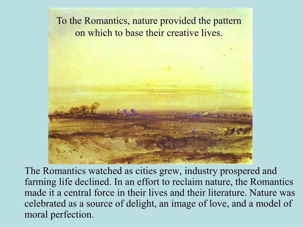 PPT The Romantic Era in British Literature PowerPoint Presentation