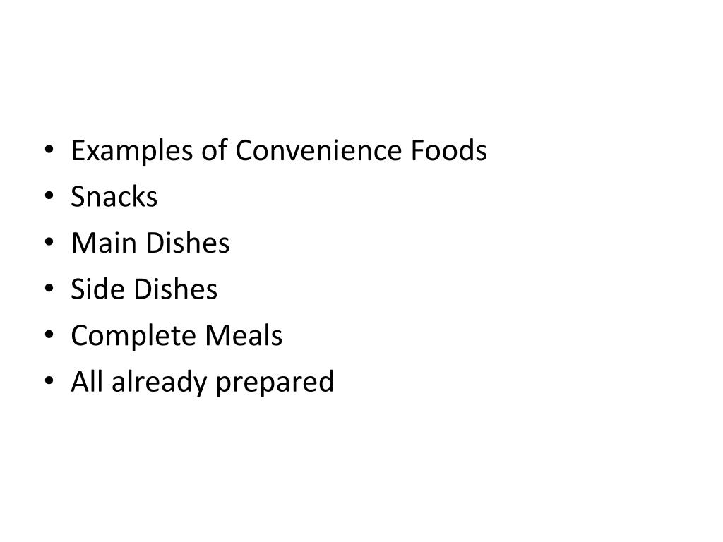 PPT Convenience Foods PowerPoint Presentation, free download ID5627348