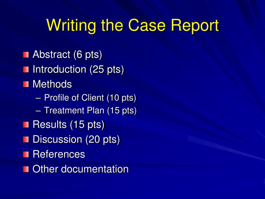 PPT How to do Case Reports PowerPoint Presentation, free download