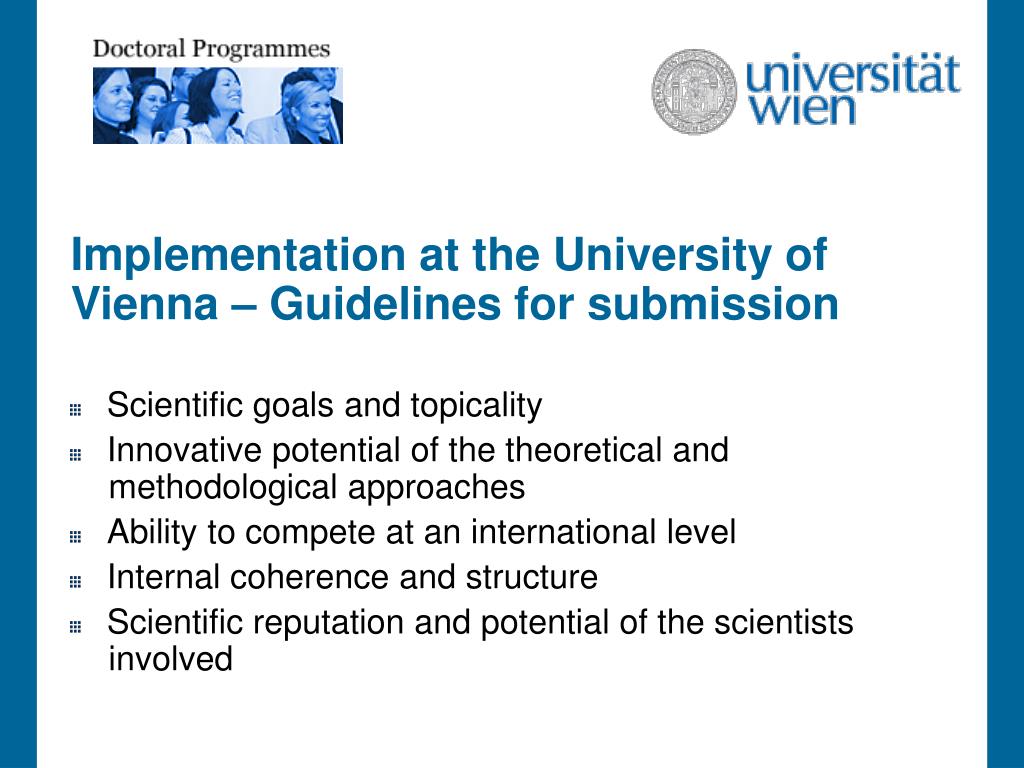 Vienna Guidelines at Lawrence Noble blog