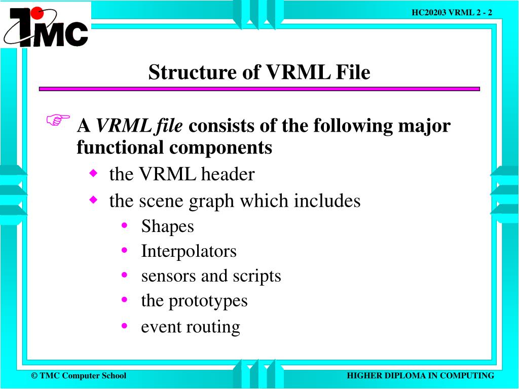 PPT Chapter 2 Basic VRML PowerPoint Presentation, free download