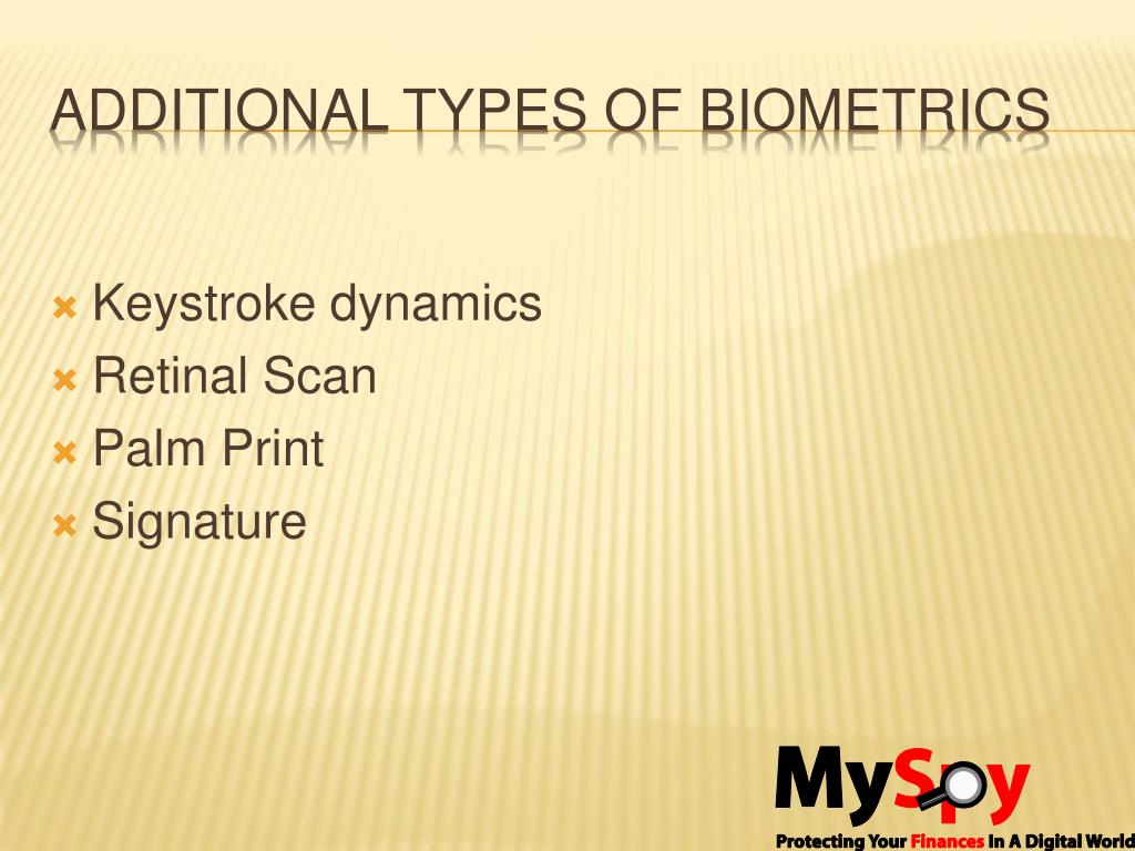 PPT Biometrics and Your Identity PowerPoint Presentation, free