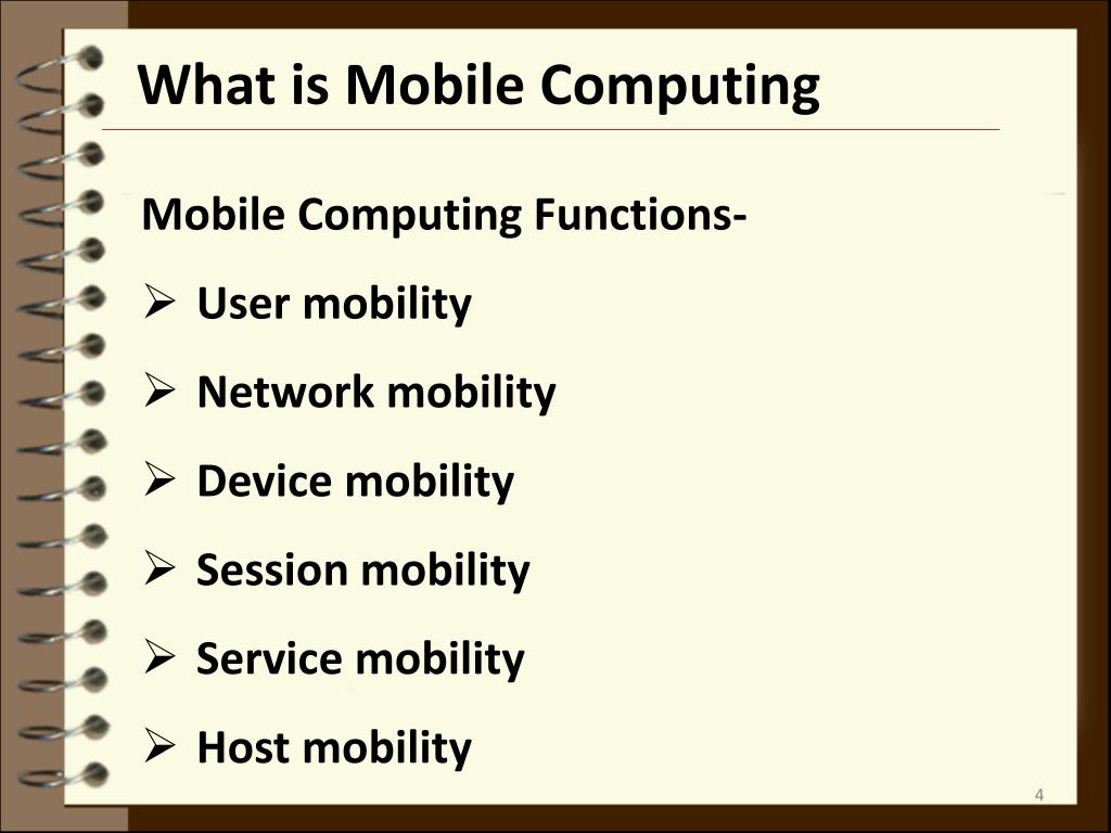 PPT Middleware for Mobile Computing PowerPoint Presentation, free