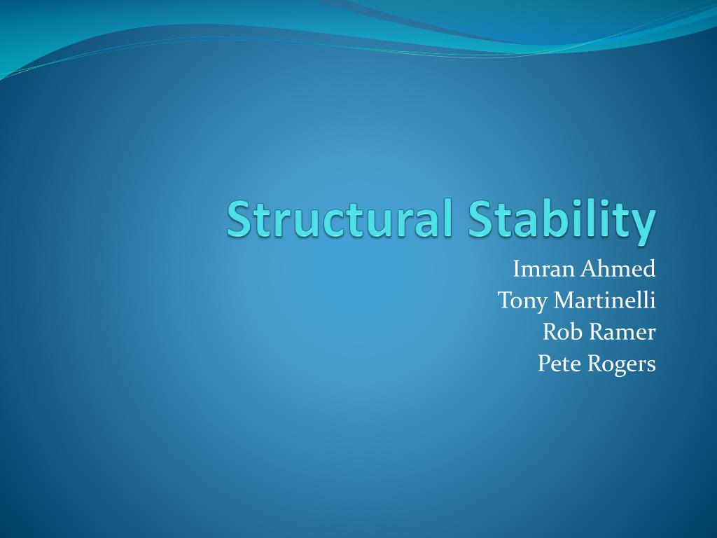 PPT Structural Stability PowerPoint Presentation, free download ID