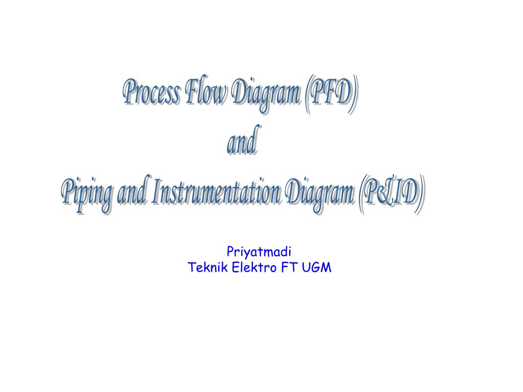 PPT - Process Flow Diagram (PFD) and Piping and Instrumentation Diagram