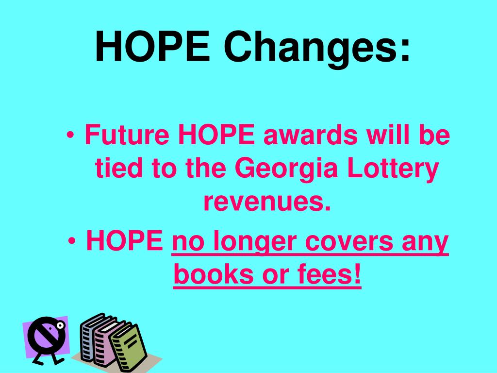 PPT HOPE SCHOLARSHIP and HOPE GRANT Complete with 2011