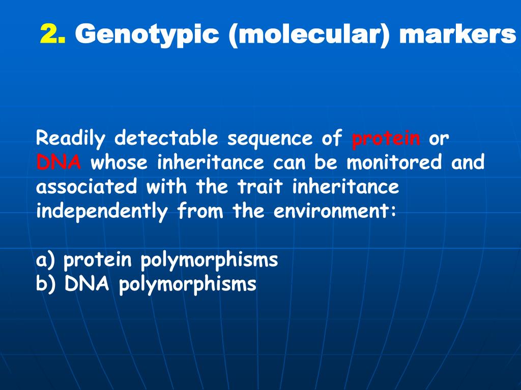 PPT MARKERS IN PLANT BREEDING PowerPoint Presentation, free