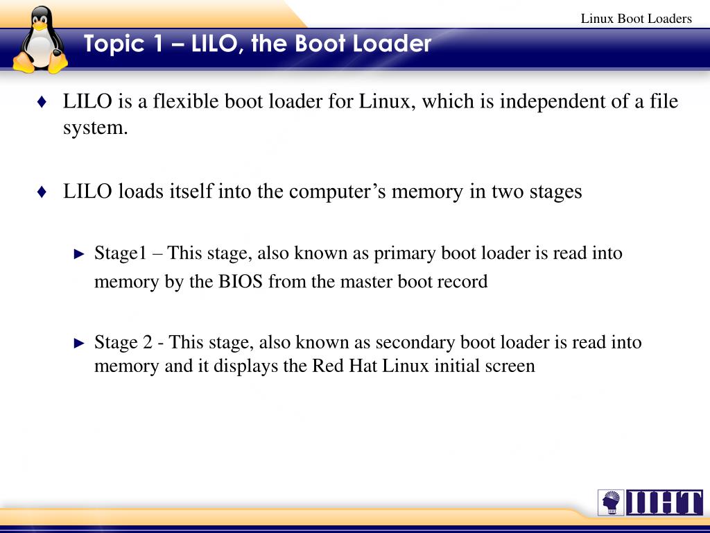 PPT Linux Boot Loaders PowerPoint Presentation, free download ID