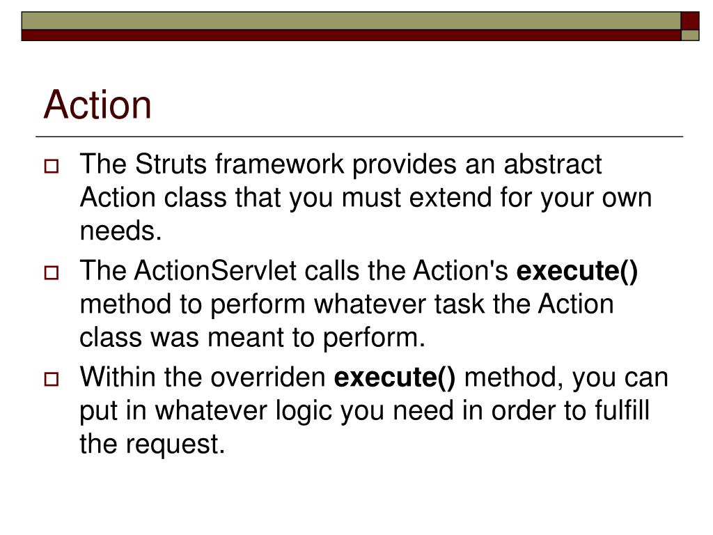 PPT Struts Framework PowerPoint Presentation, free download ID5644102