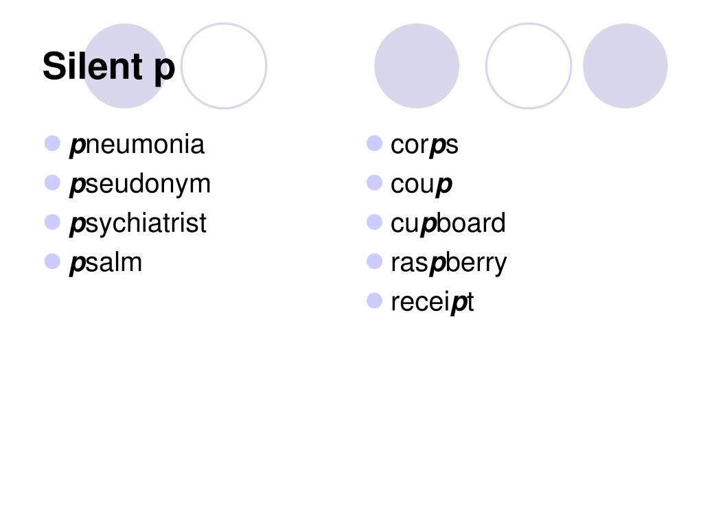 PPT Silent letters PowerPoint Presentation, free download ID5647037