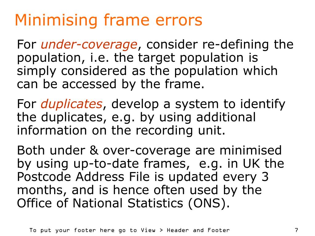 PPT Nonsampling errors PowerPoint Presentation, free download ID5648098