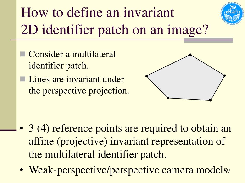 PPT Projective Geometry and Geometric Invariance in Computer Vision