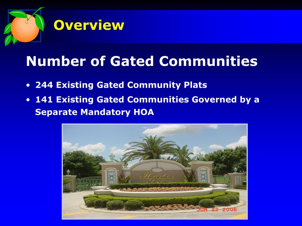 PPT Gated Communities Worksession PowerPoint Presentation, free