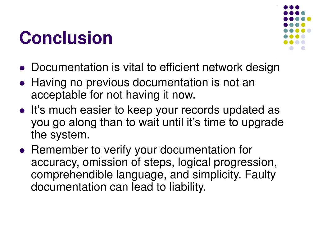 PPT Documenting Your Network PowerPoint Presentation, free download