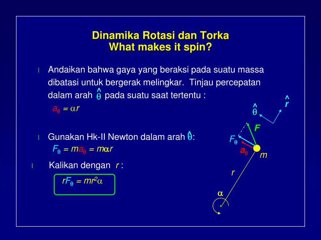 PPT DINAMIKA ROTASI PowerPoint Presentation, free download ID5653787