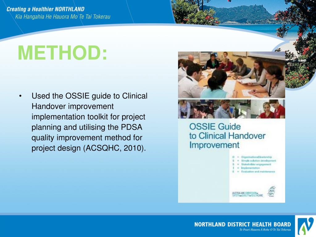 PPT Clinical Handover Improvement PowerPoint Presentation, free