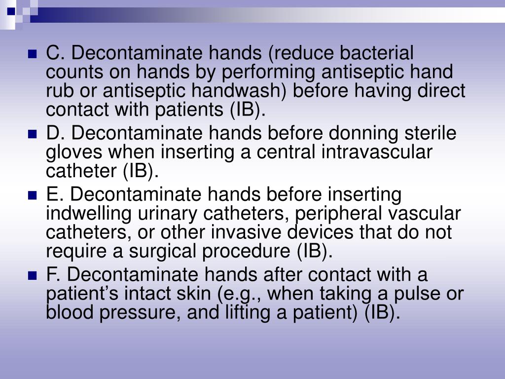 PPT Surgical Hand Antisepsis PowerPoint Presentation, free download