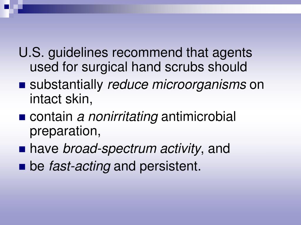 PPT Surgical Hand Antisepsis PowerPoint Presentation, free download