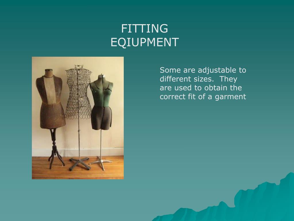 PPT EQUIPMENT USED IN DRESSMAKING PowerPoint Presentation, free