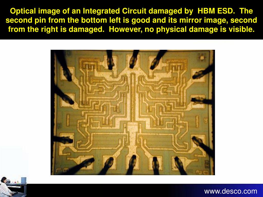 PPT Images of ElectroStatic Discharge Damage PowerPoint Presentation