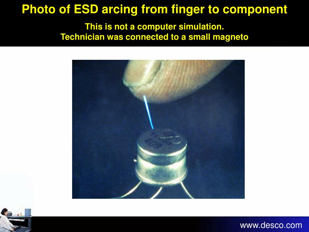 PPT Images of ElectroStatic Discharge Damage PowerPoint Presentation