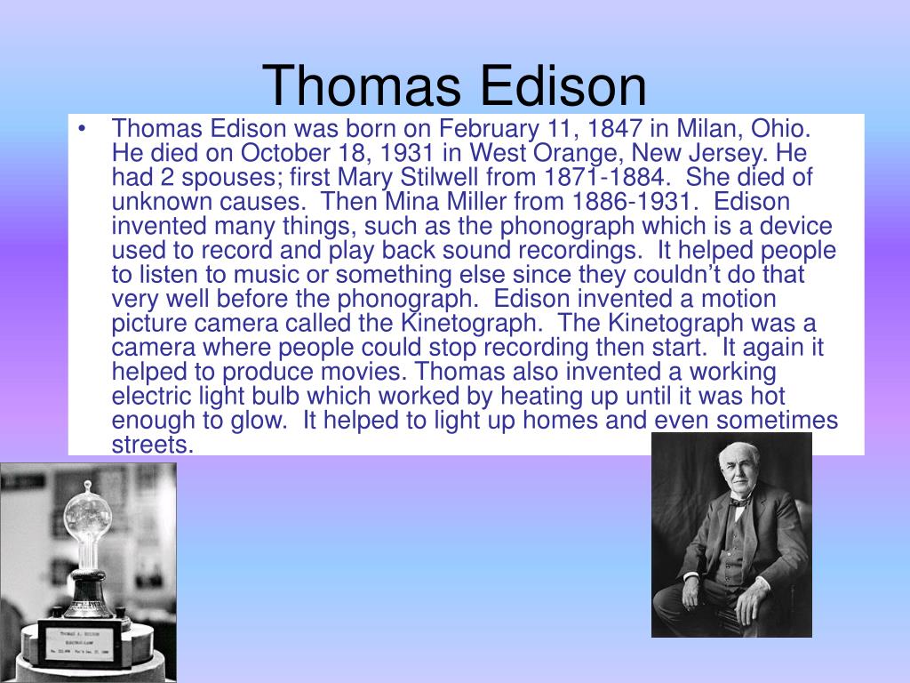 PPT Inventors form 18691911 PowerPoint Presentation, free download