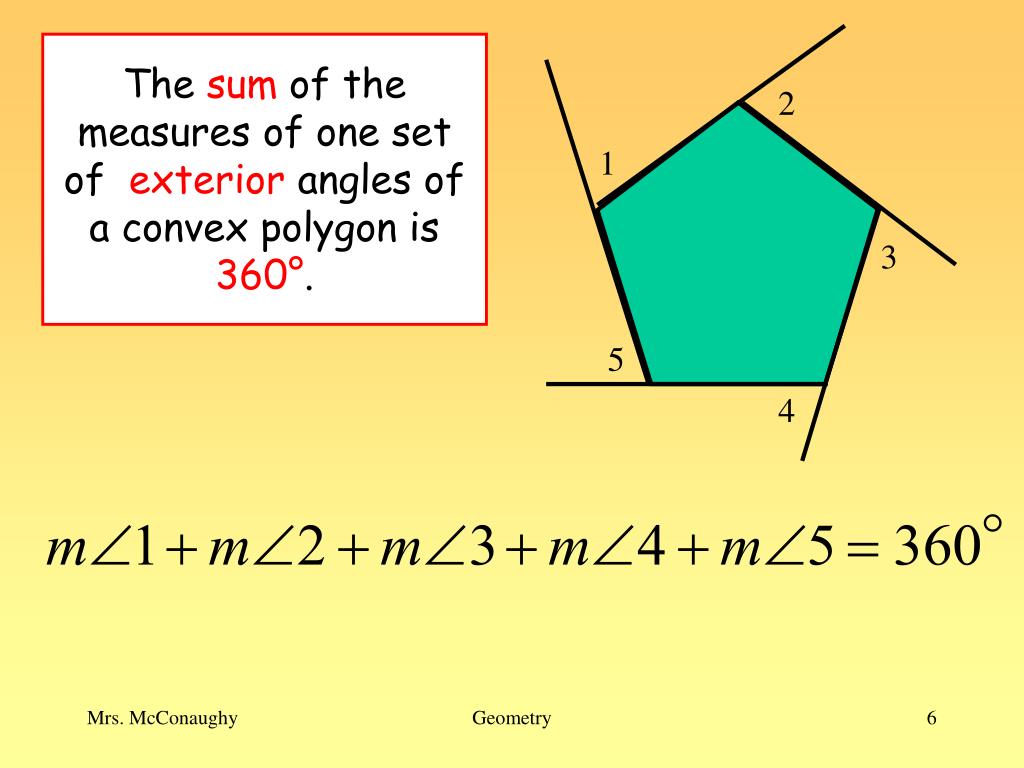 PPT - Polygon Exterior Angle Sum Theorem PowerPoint Presentation, free