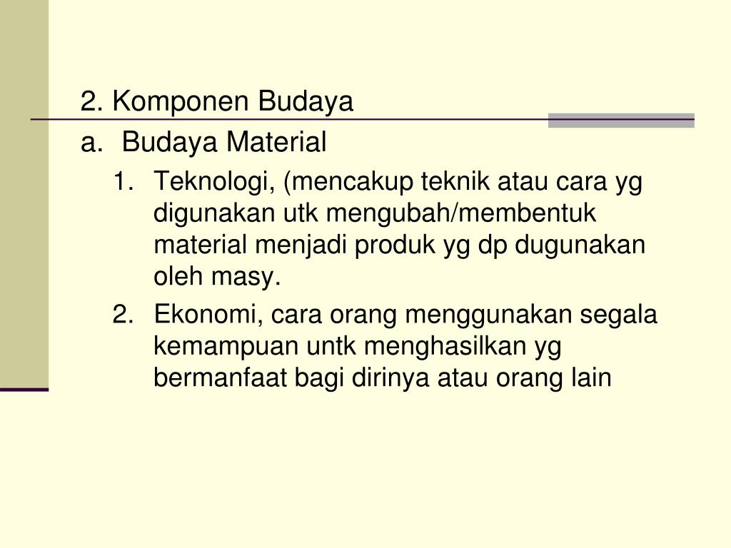 PPT KOMUNIKASI LINTAS BUDAYA PowerPoint Presentation, free download