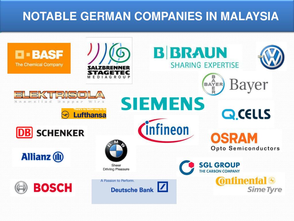 German Companies In Malaysia / German Companies In Malaysia German